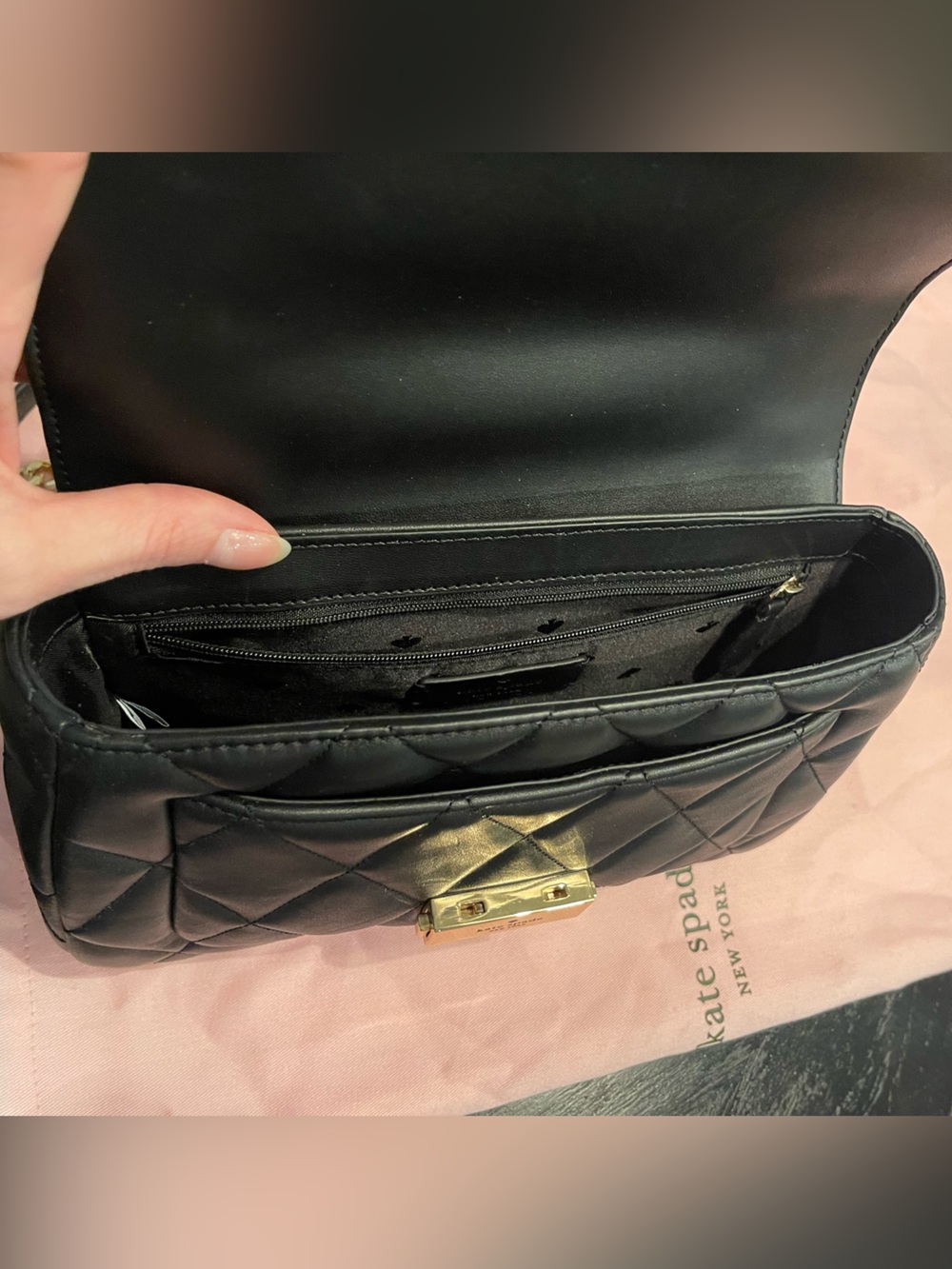 Kate Spade Carey Medium Flap Shoulder Bag - Picture 13 of 16